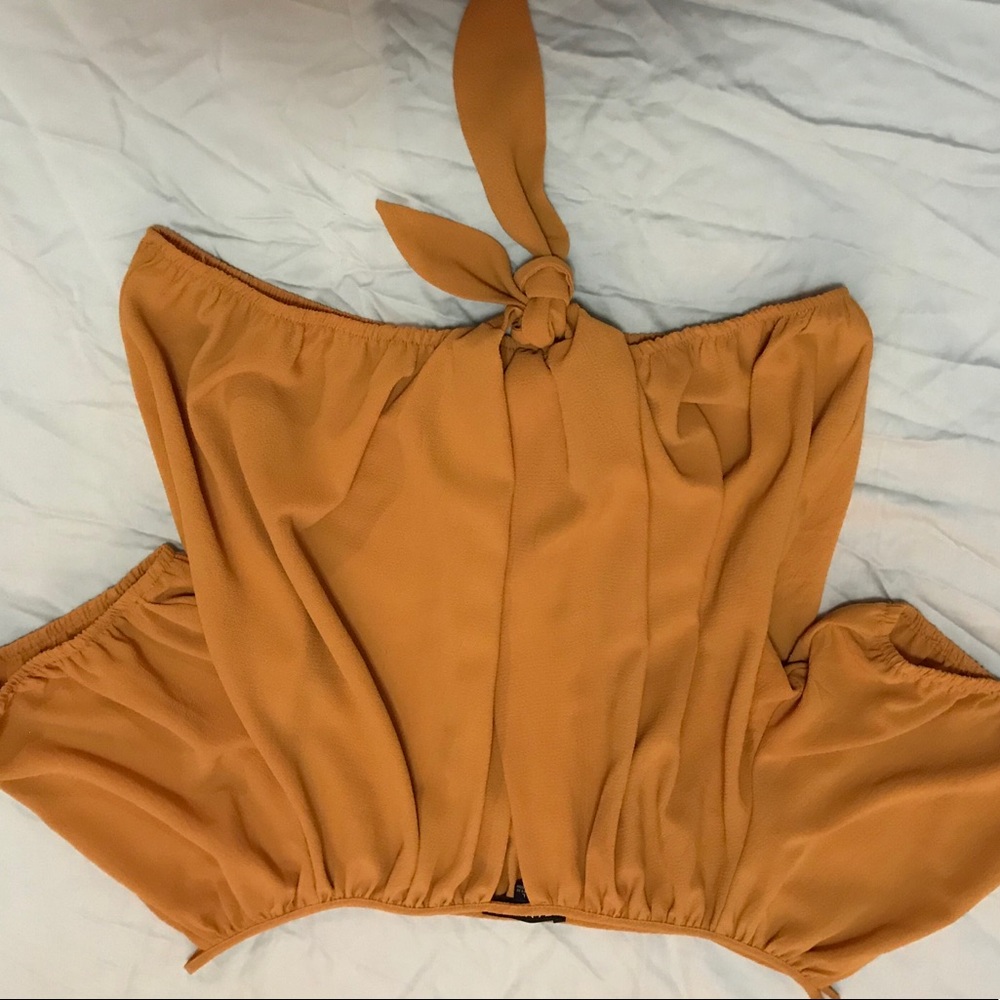 Mustard blouse